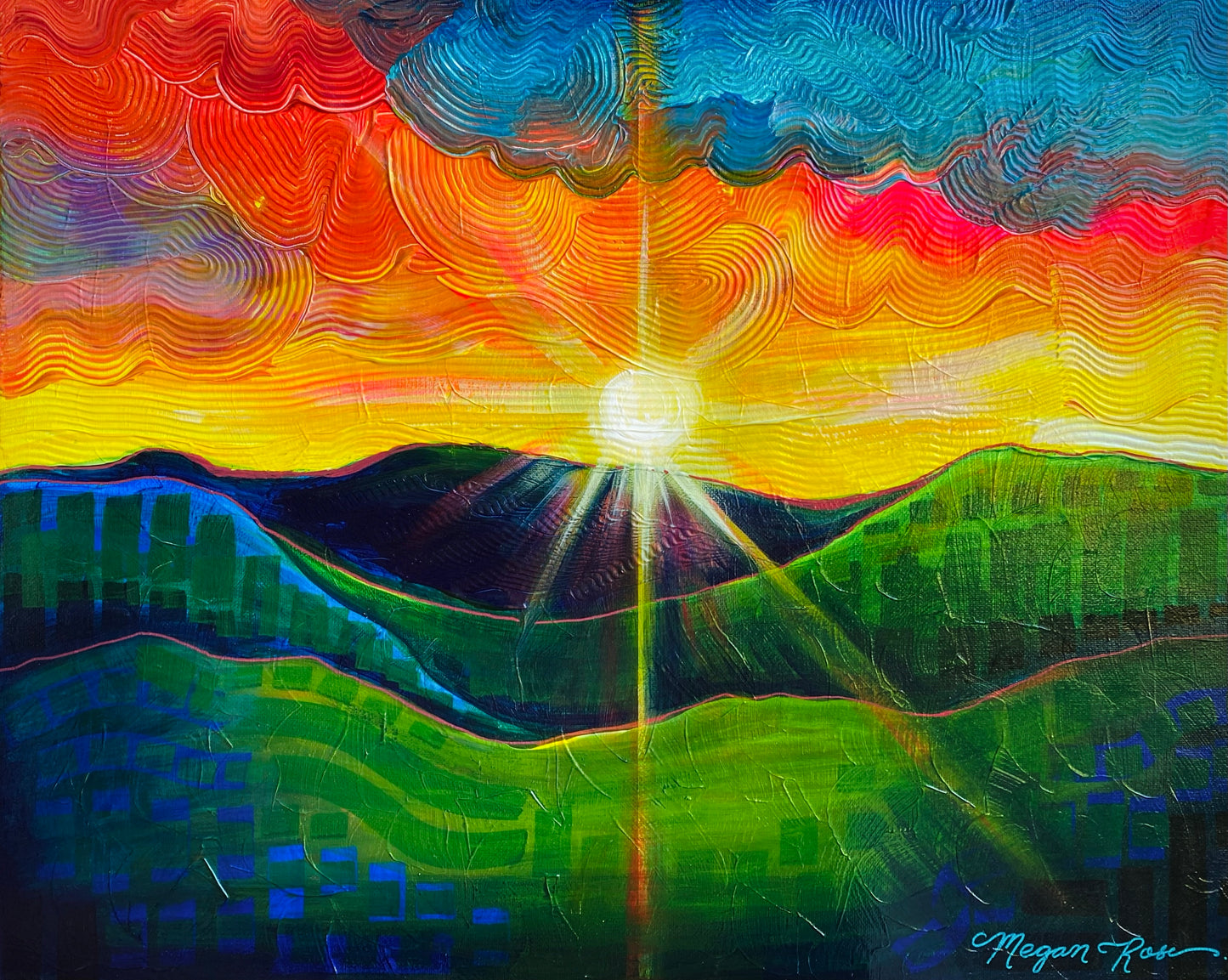 Ephemeral Dawn Original Painting