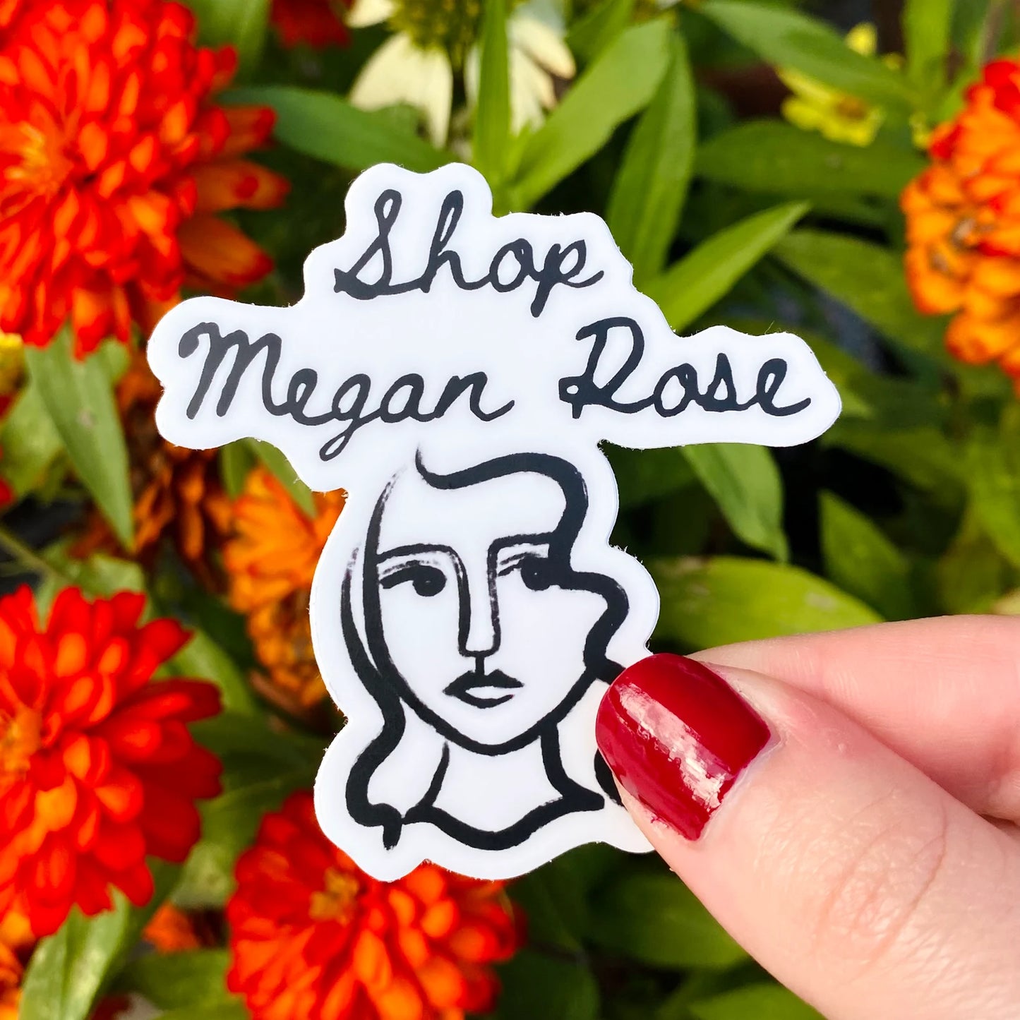 Shop Megan Rose Logo Sticker