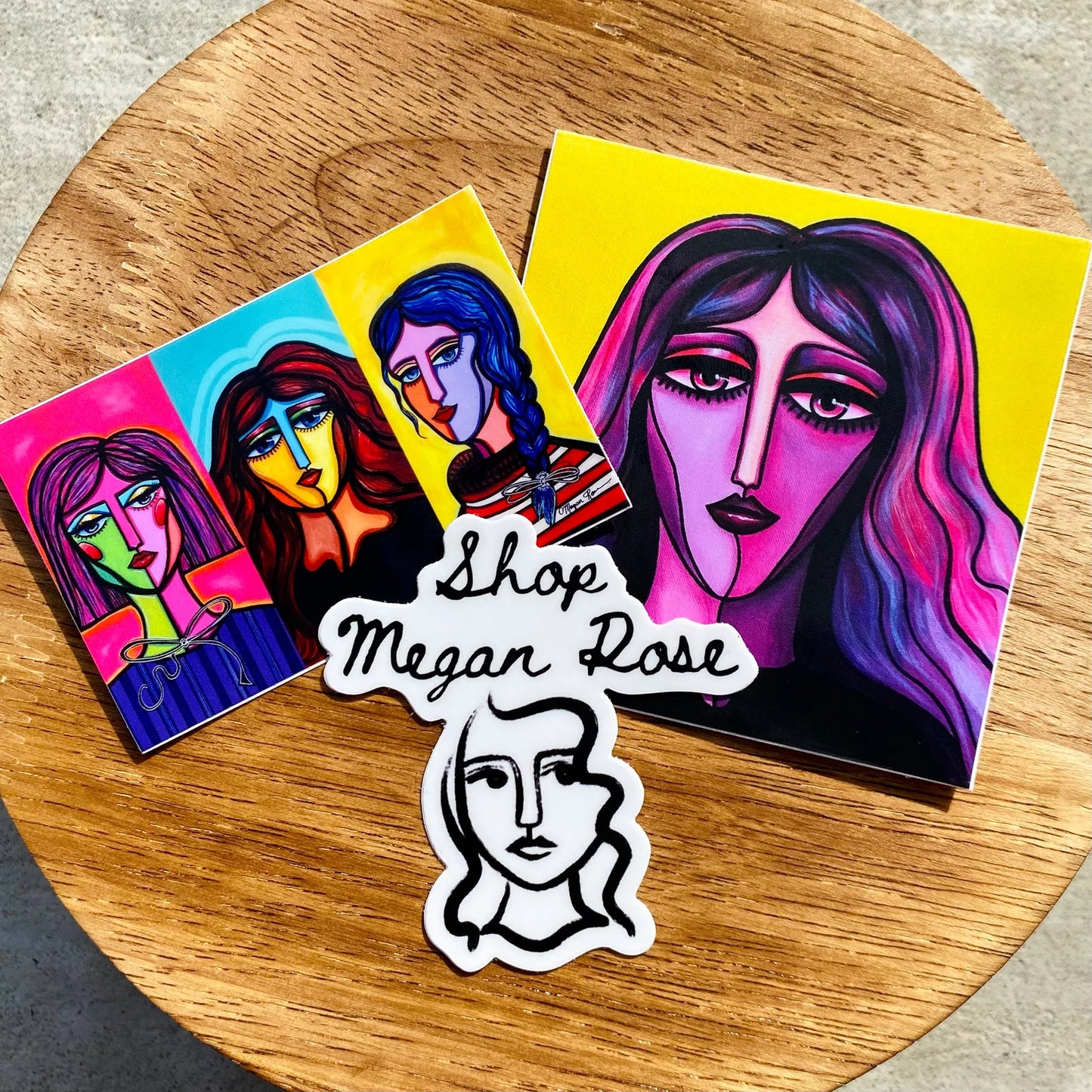 Shop Megan Rose Logo Sticker