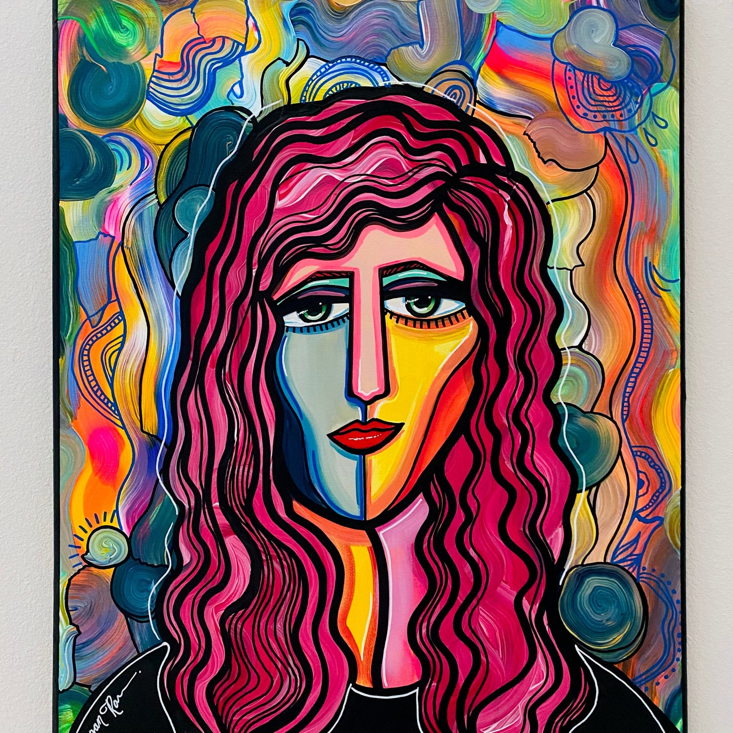 Zoey Original Painting | Feminine Abstraction Collection