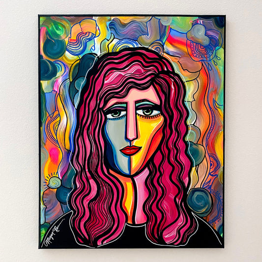 Zoey Original Painting | Feminine Abstraction Collection